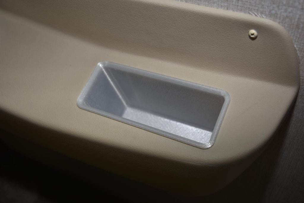 Deep Arm Rest Pockets for the Coachmen Mirada RV.
