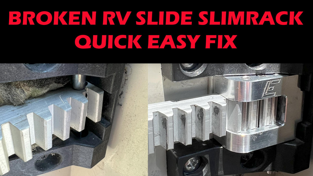 Broken RV Slide Lippert SlimRack Failure! Quick and Easy fix.