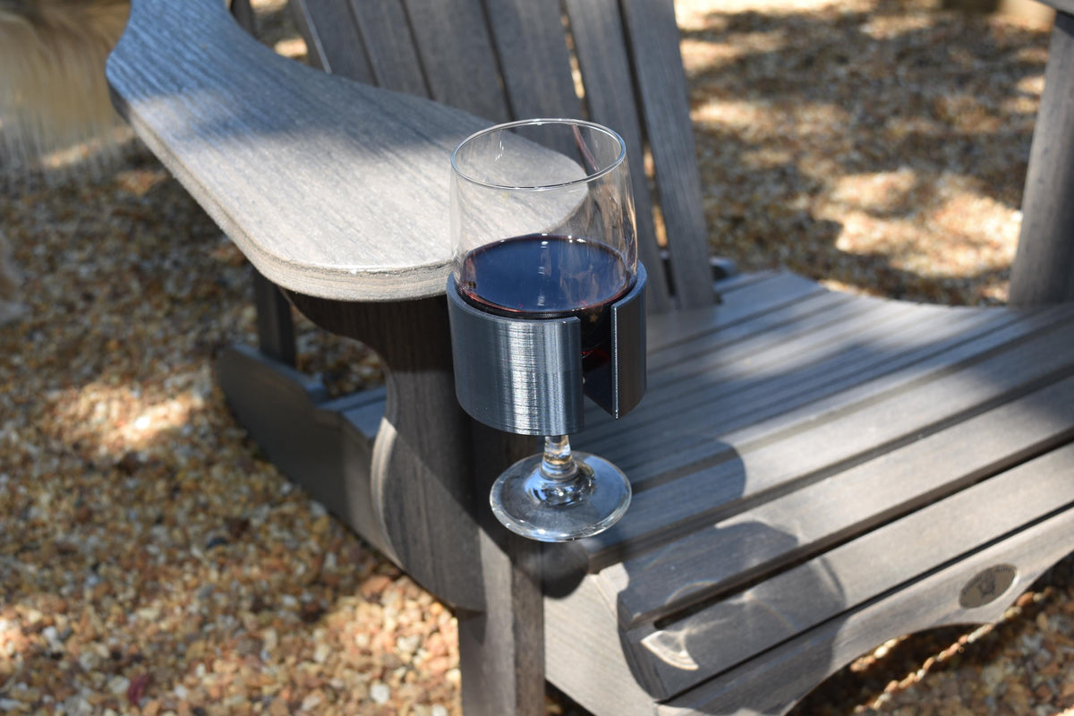 Adirondack Chair Cup Wine Glass Holder