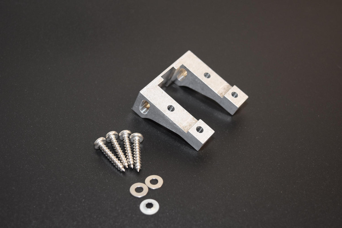 Replacement RV Slide Notched End Bracket made from solid Aluminum.