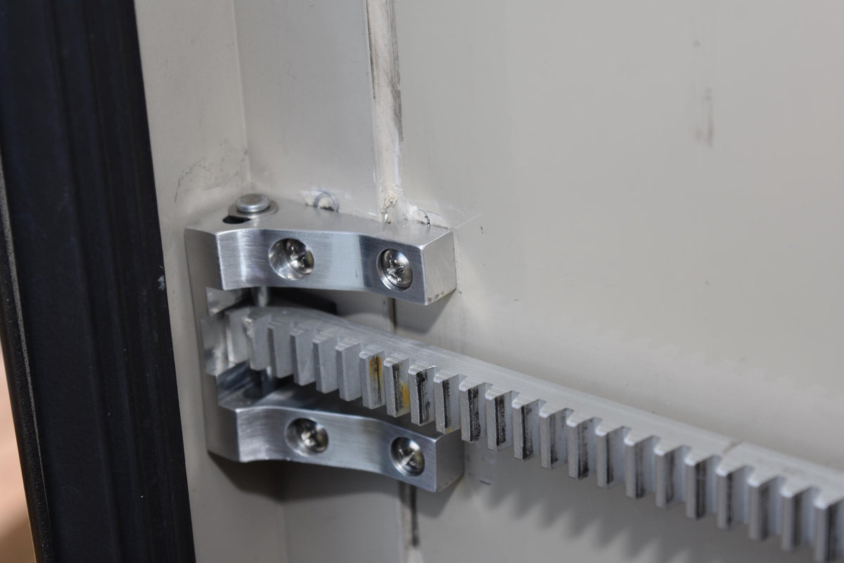 Replacement RV Slide Notched End Bracket made from solid Aluminum.