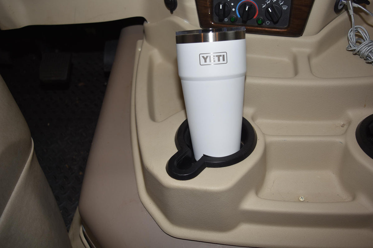 Yetti Cup Holder Insert for the Coachmen Mirada RV.