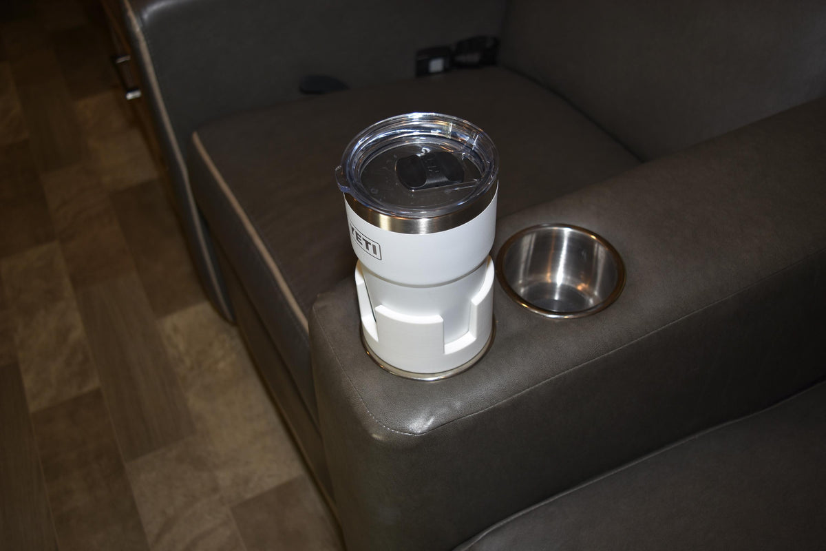 Yetti Cup Holder Insert for the Coachmen Mirada RV.