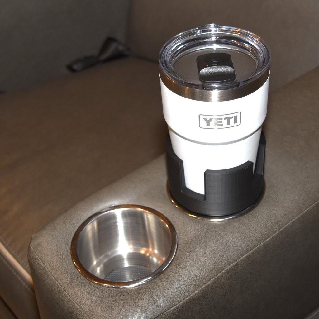 Yetti Cup Holder Insert for the Coachmen Mirada RV.