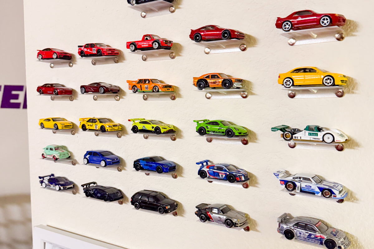 1/64 Scale Model Car Display Shelf