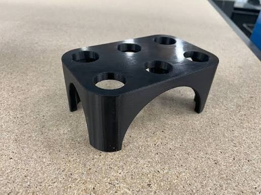 ISO30 tool rack - Holds six tools