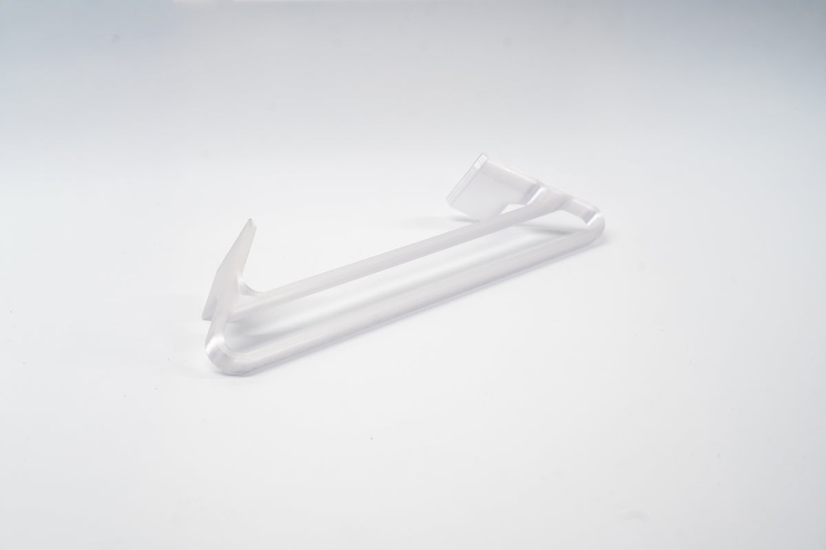 RV Shower Double Rail Towel Bar