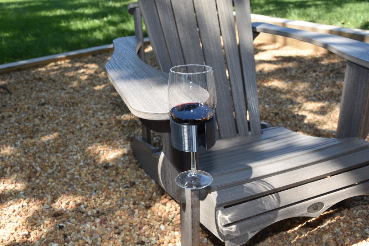 Adirondack Chair Cup Wine Glass Holder