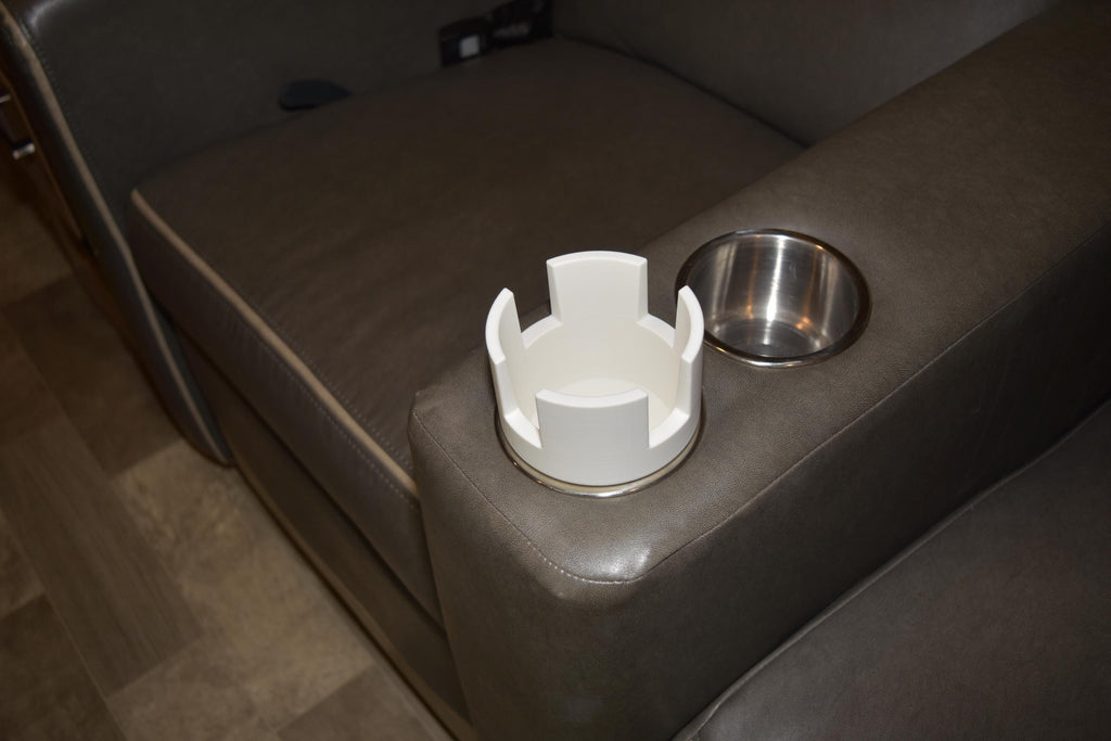 Yetti Cup Holder Insert for the Coachmen Mirada RV.
