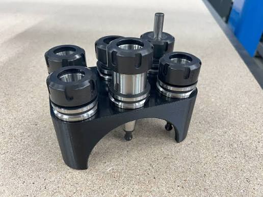 ISO30 tool rack - Holds six tools