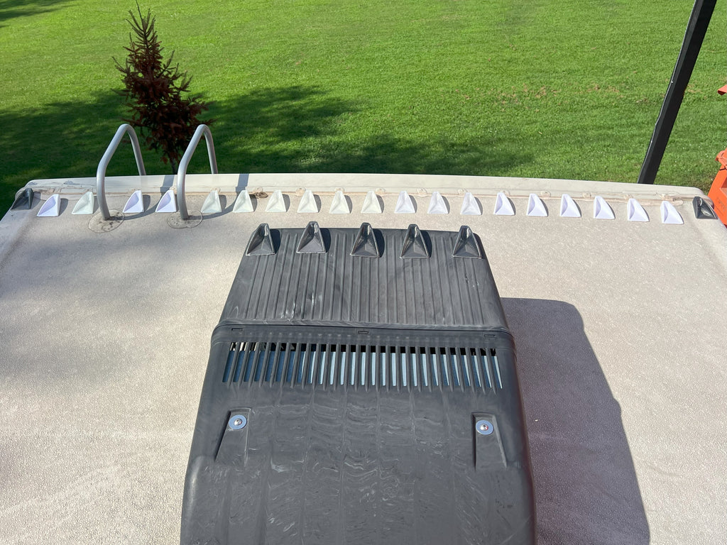 Vortex Generators for reducing wind drag on RVs, Trucks, and Trailers
